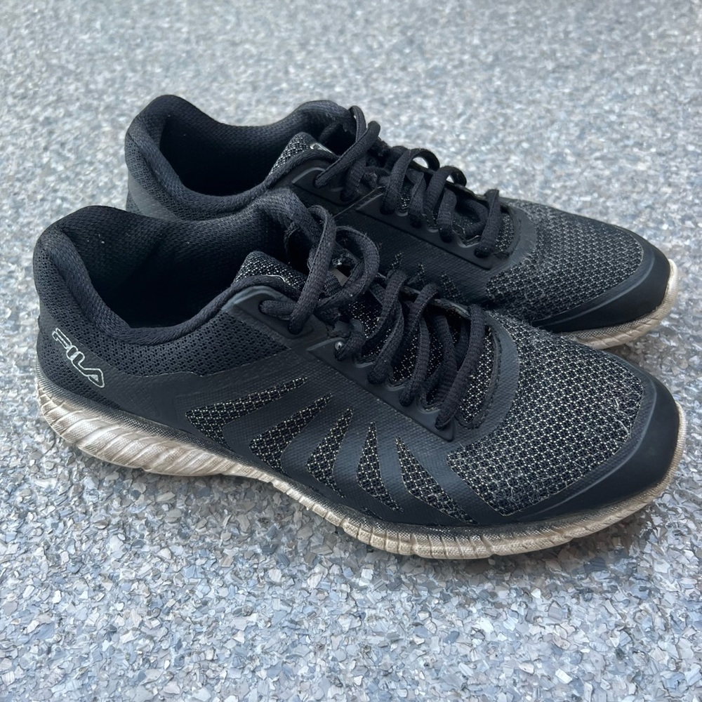 Fila black sneakers